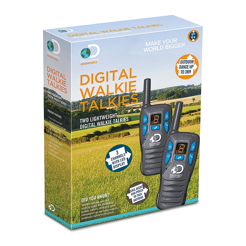 Discovery Adventures Digital Walkie Talkies