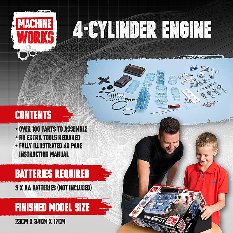 Machine Works 4 Cylinder Engine - Contents
