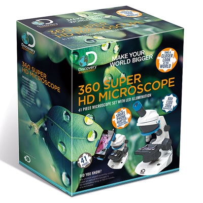 Discovery Adventures 360° Super HD Microscope