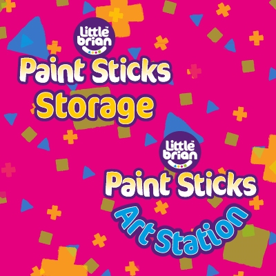 Paint Sticks Mini Art Station