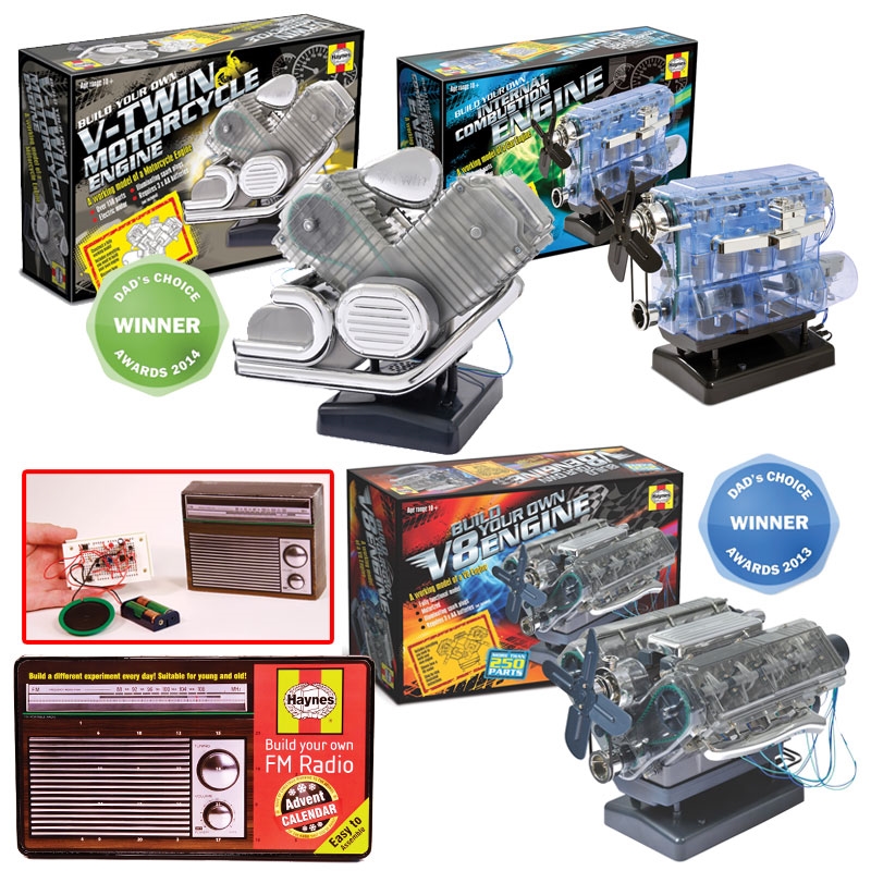 Haynes Build Your Own Engine sets