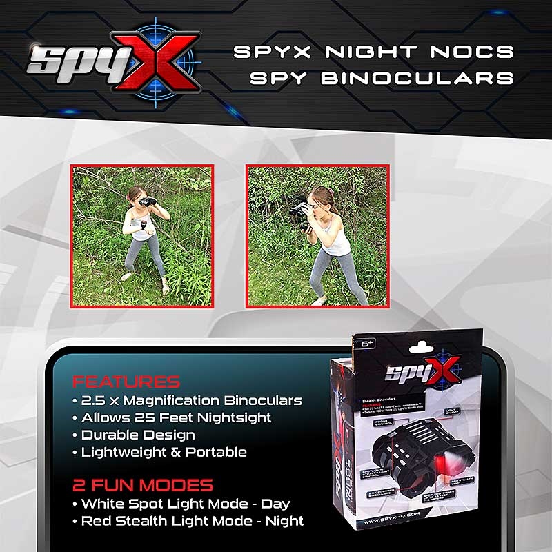 SpyX Night Nocs - Features