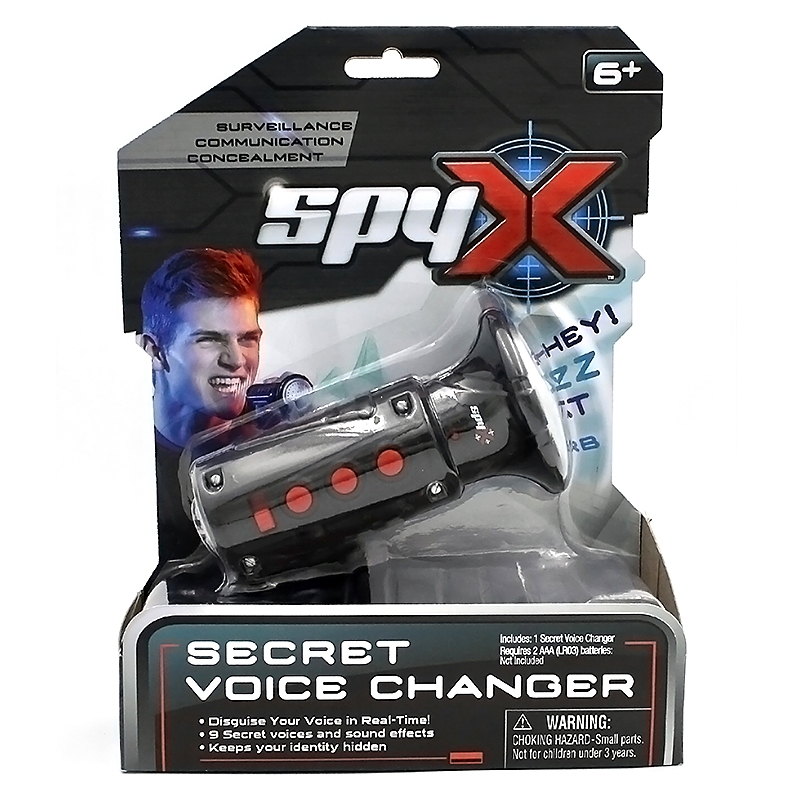 SpyX Secret Voice Changer Pack Front View