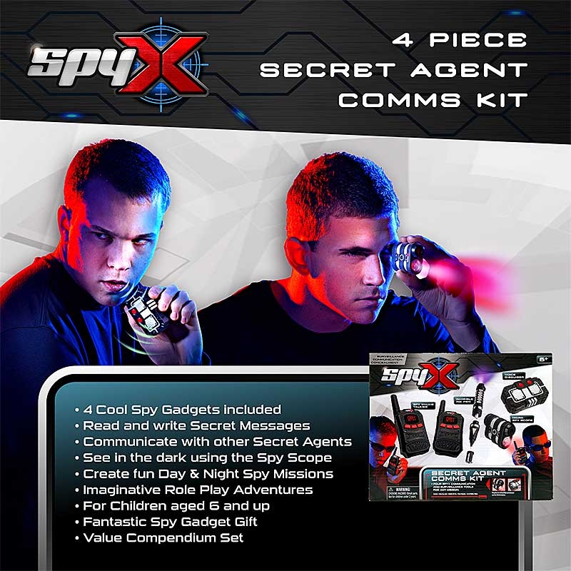 SpyX Secret Agent Comms Kit - Robots & Gadgets