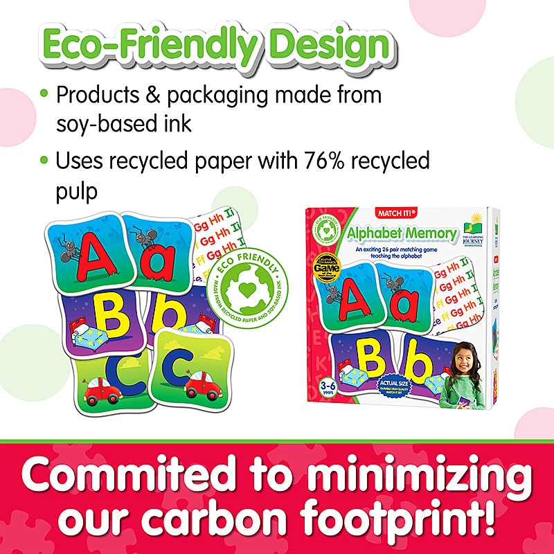 Commited to minimizing our carbon footprint!