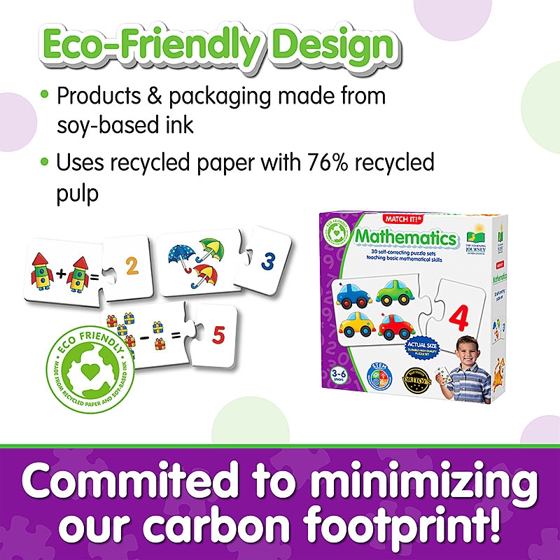 Commited to minimizing our carbon footprint!