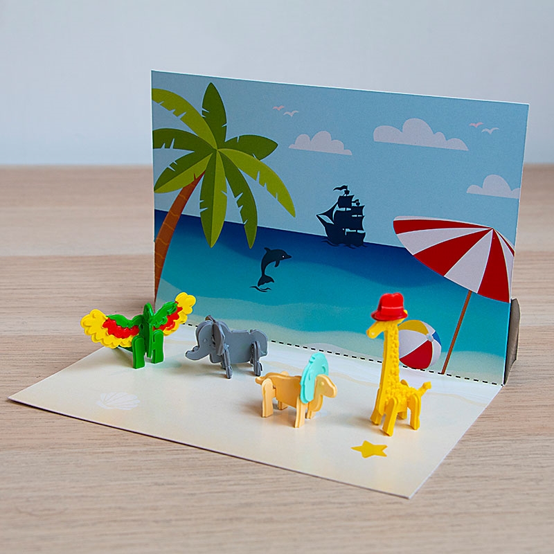 3Doodler Build and Play Beach Theme