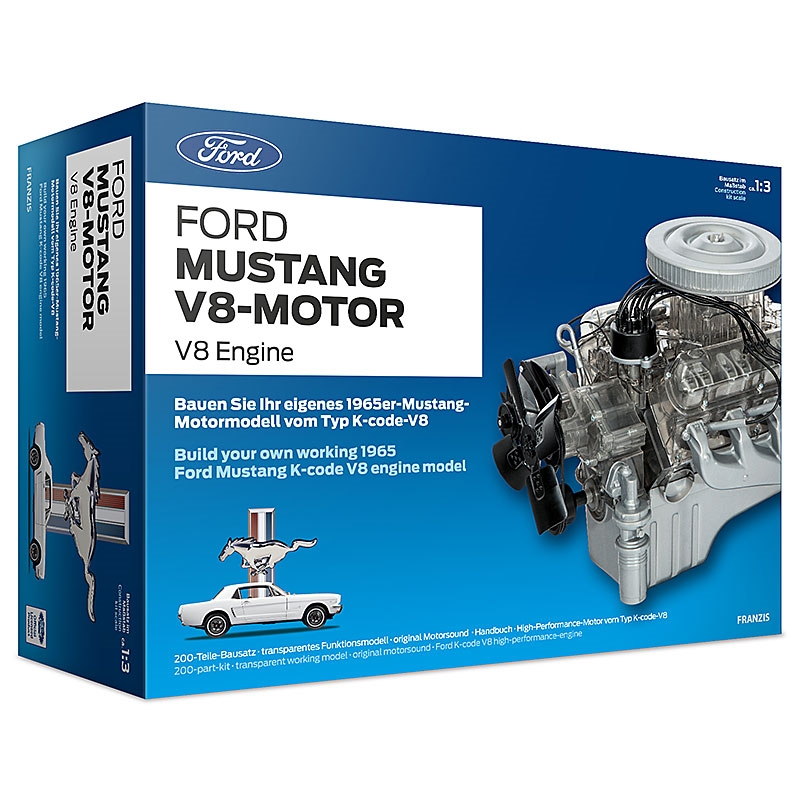 FRANZIS Ford Mustang V8 Model Engine Pack