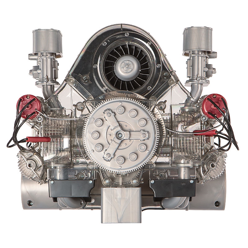 FRANZIS Porsche Carrera Model Engine Product Rear View