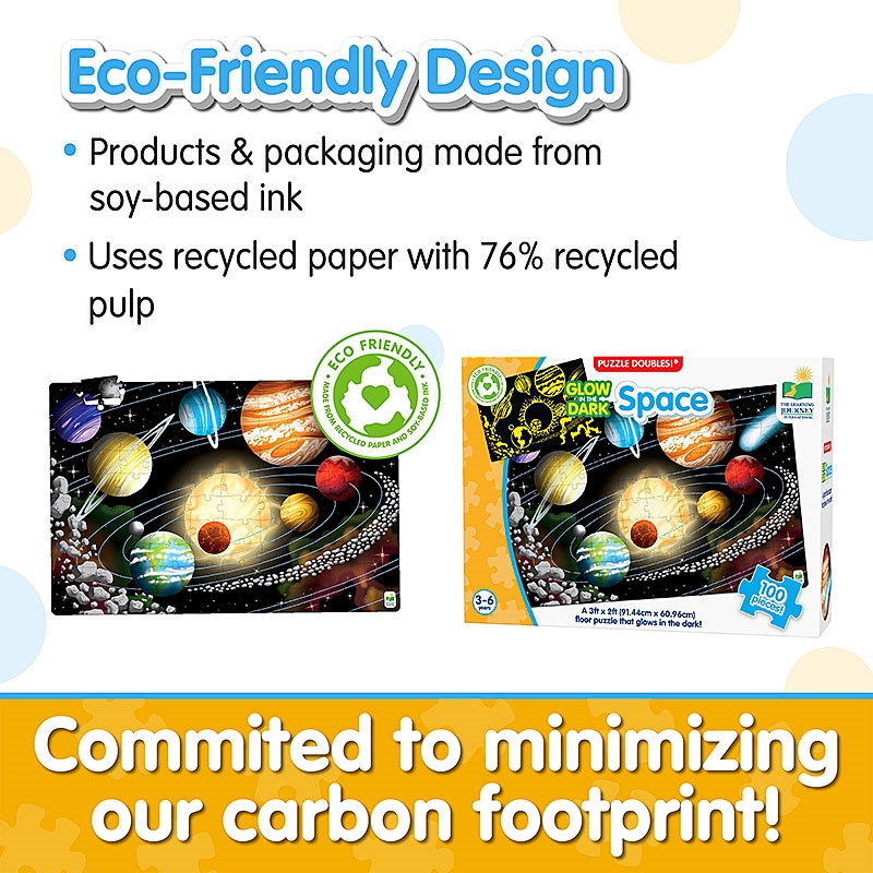 Commited to minimizing our carbon footprint!