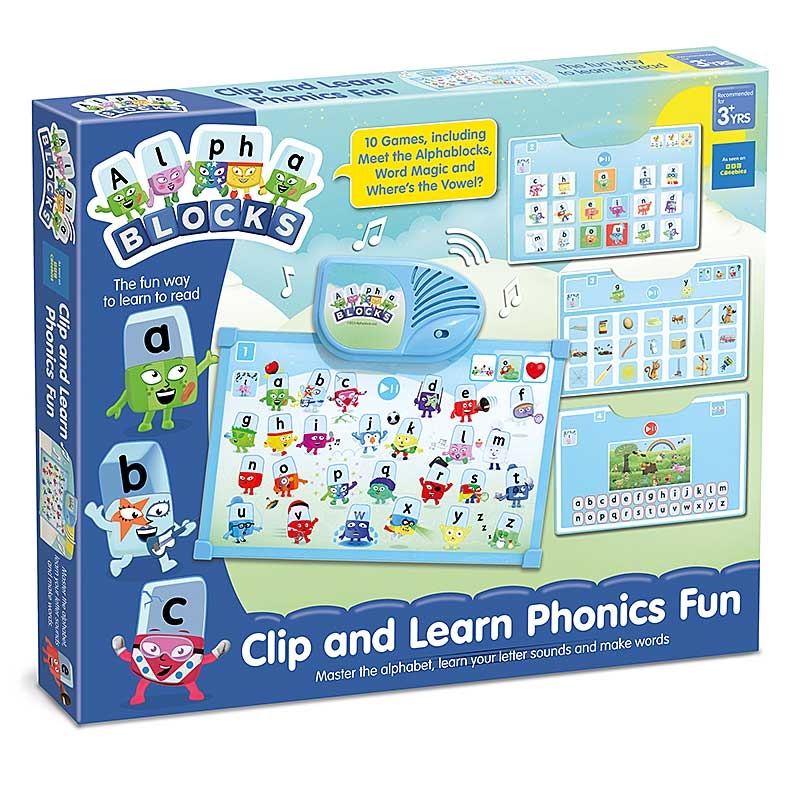 Alphablocks Clip & Learn Phonics Fun - Pack