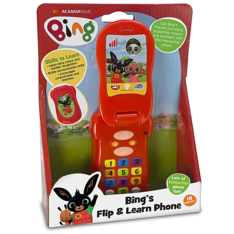 Bing's Flip & Learn Phone - Pack