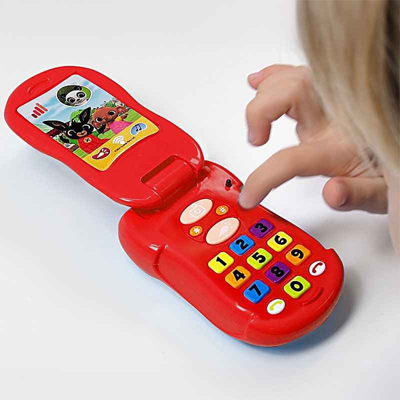 Bing's Flip & Learn Phone - Child Playing with Phone