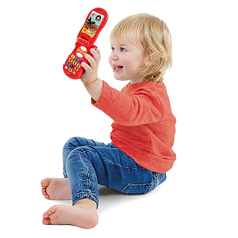 Bing's Flip & Learn Phone - Young Boy Playing with Phone