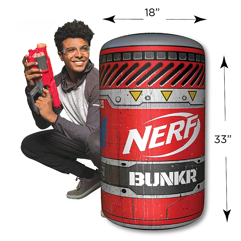 NERF Bunkr Competition Pack Toxic Barrel Size