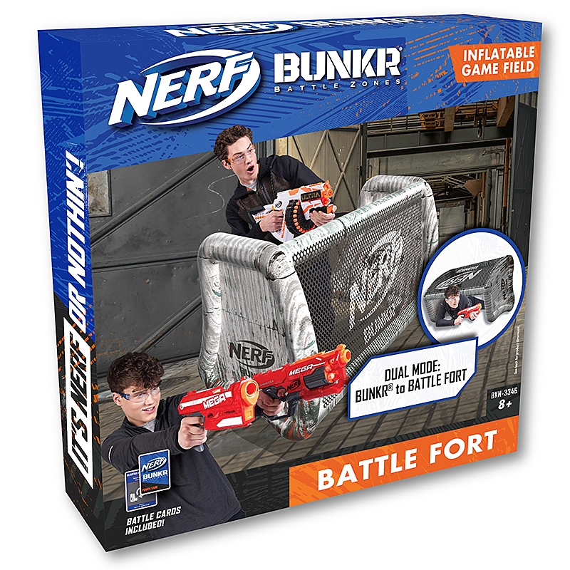 NERF Bunkr Battle Fort - Pack
