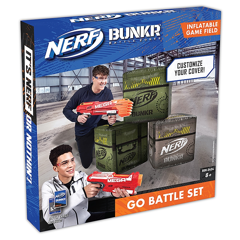 NERF Bunkr Go Battle Set Pack