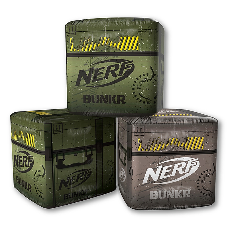 NERF Bunkr Go Battle Set Product (3 pack)
