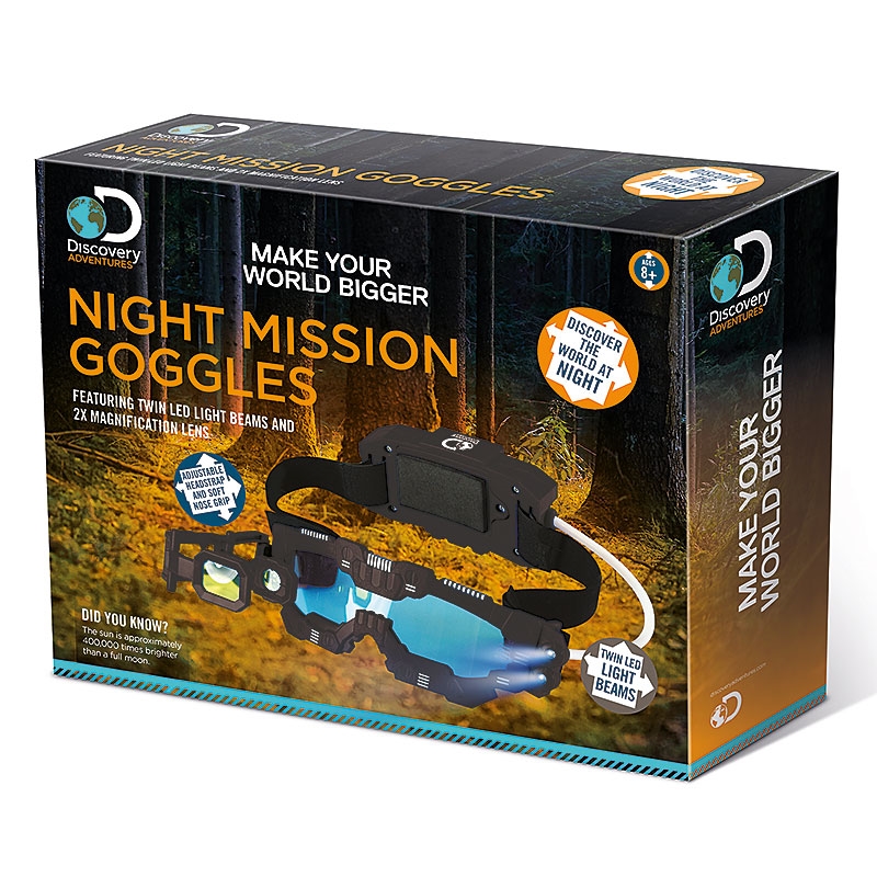 Discovery Adventures Night Mission Goggles