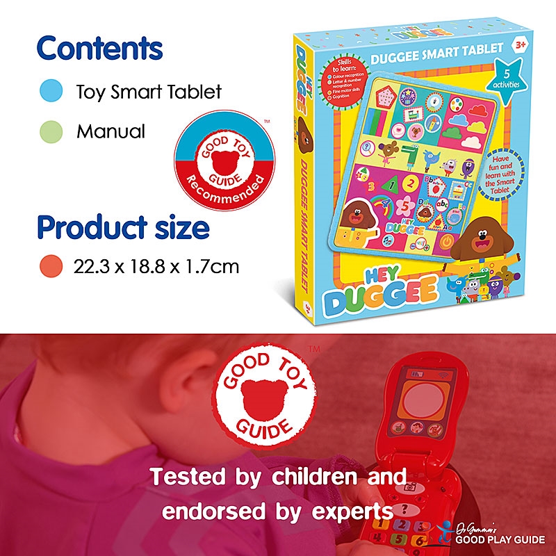 Hey Duggee Smart Tablet - Contents