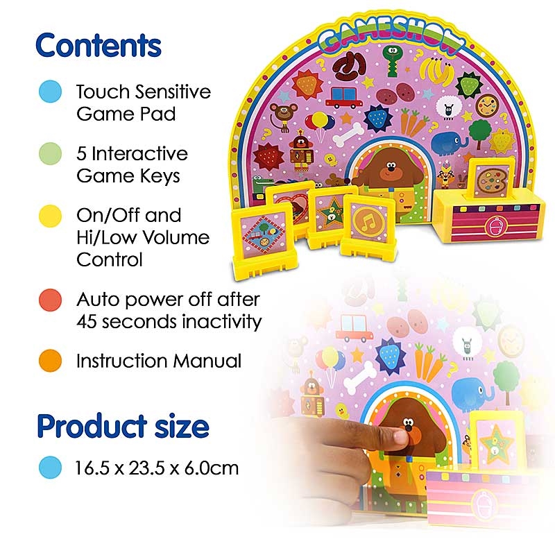 Hey Duggee - Duggee's Gameshow - Contents