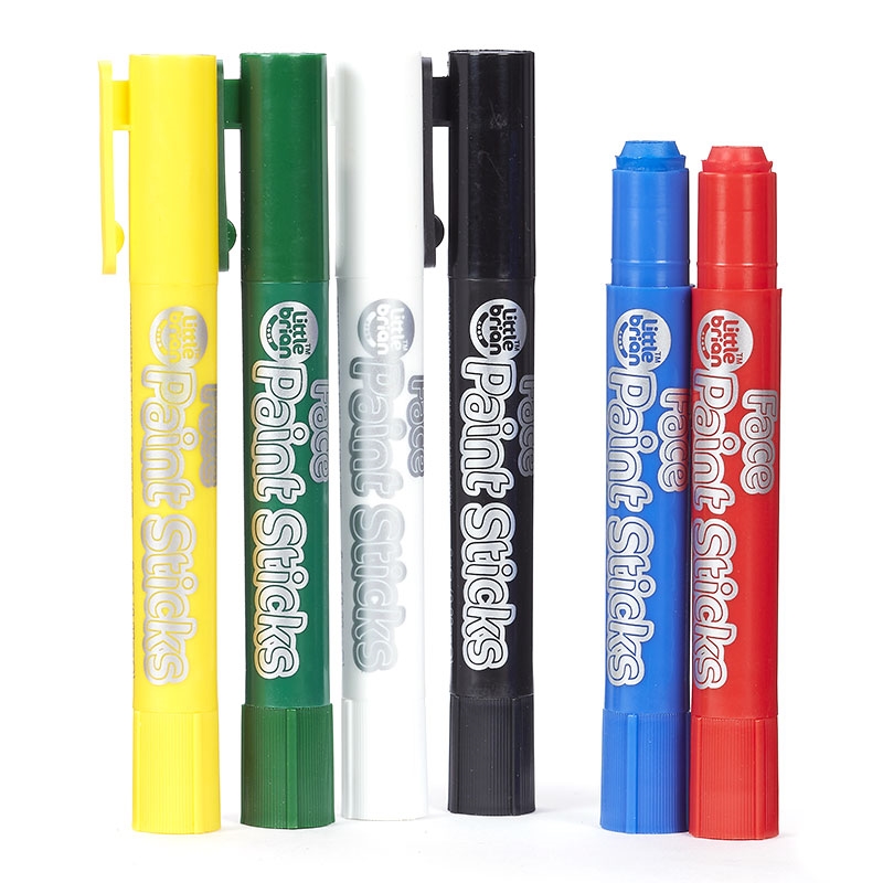 Face Paint Sticks - 6 pack pens