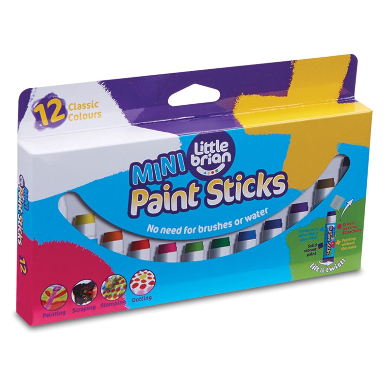 Paint Sticks Mini - 12 Assorted Pack