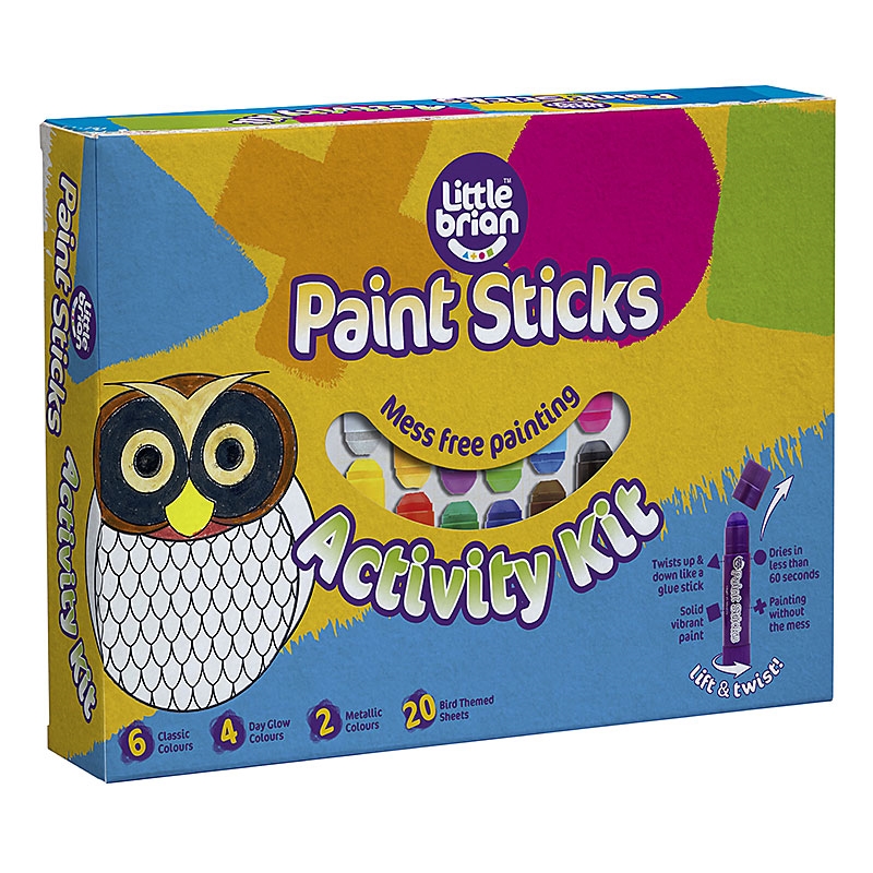 Paint Sticks Activity Kit Medium (A4) Pack