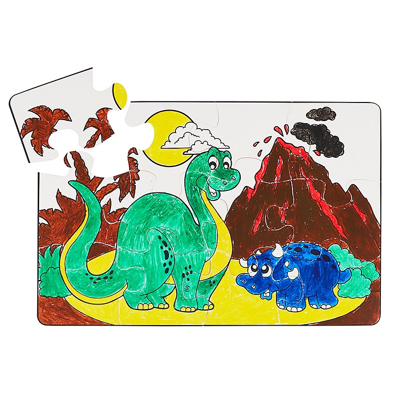 Dinosaur World Paint Sticks Paint-A-Puzzle Product