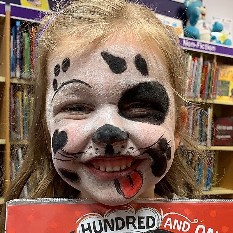 Face Paint Dalmation