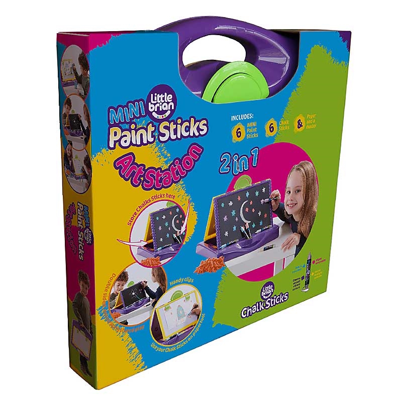 Paint Sticks Mini Art Station Pack Front
