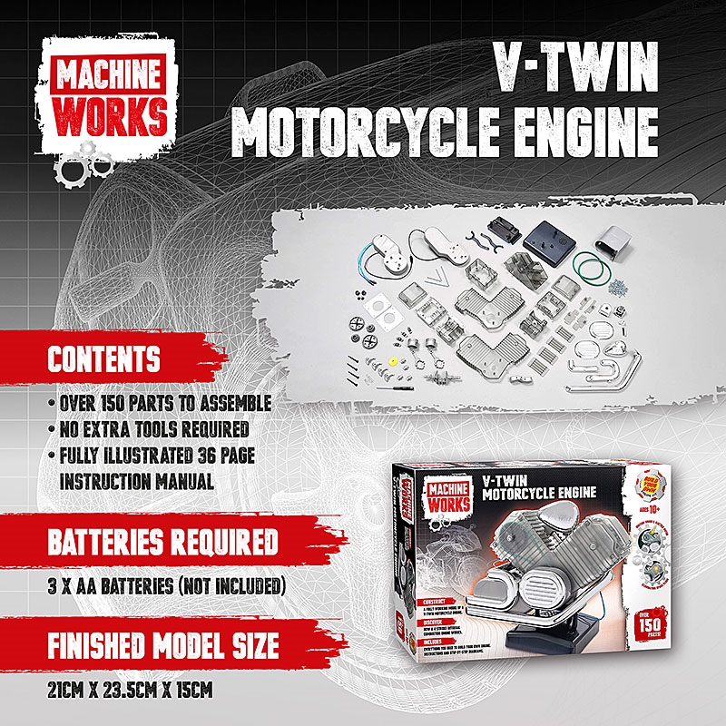 Machine Works V-Twin Motorcycle Engine - Contents