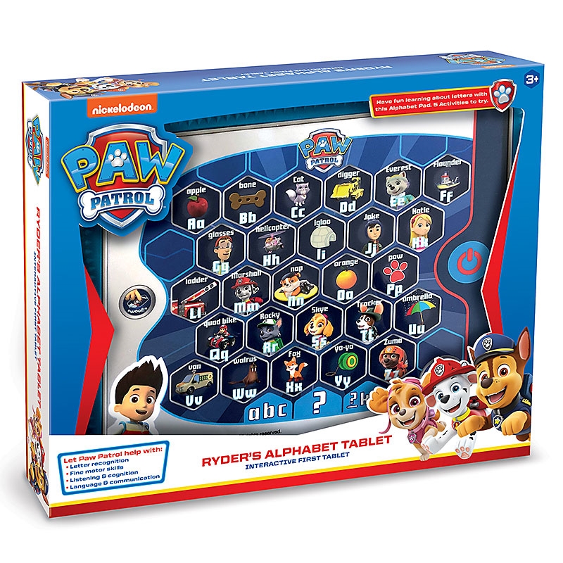 PAW Patrol Ryder's Alphabet Tablet Pack