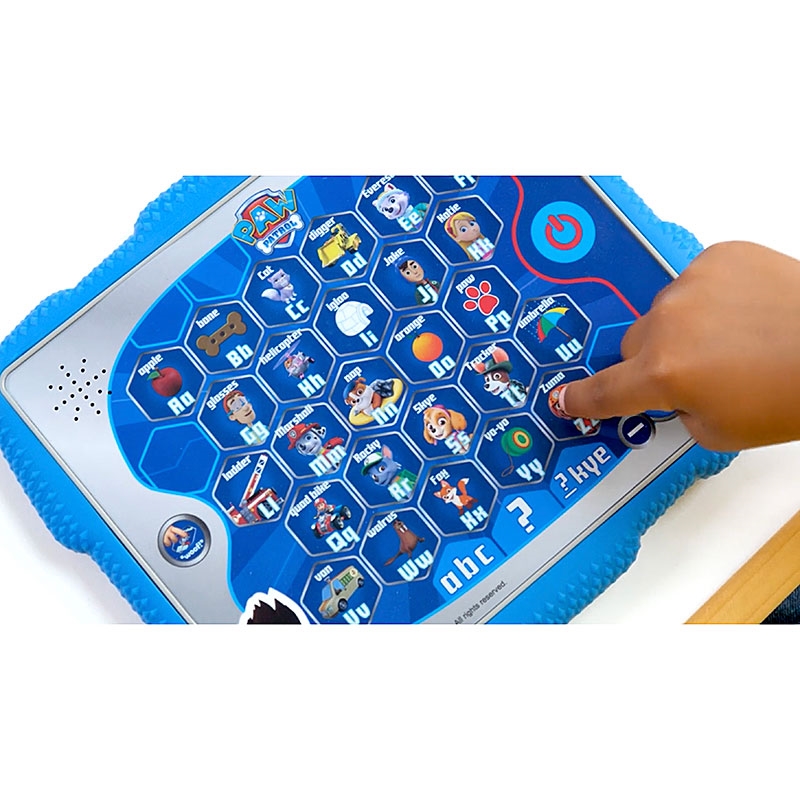 PAW Patrol Ryder's Alphabet Tablet Product Close-up