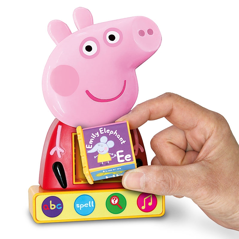 Peppa's Phonic Alphabet Inserting Cube