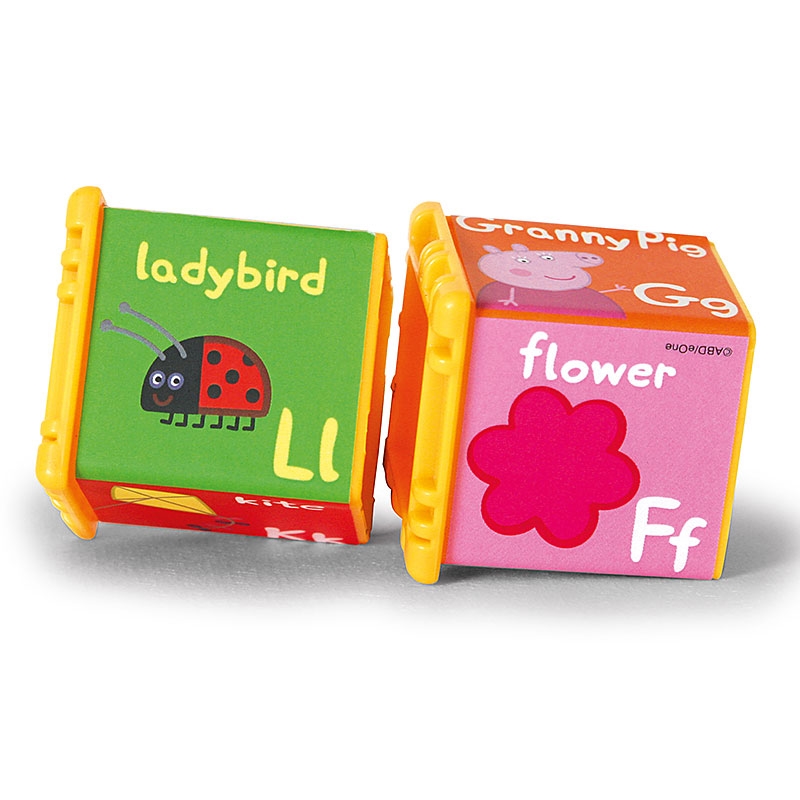 Peppa's Phonic Alphabet Cubes Close-up