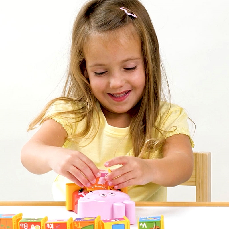 Peppa's Phonic Alphabet Young Girl using Product