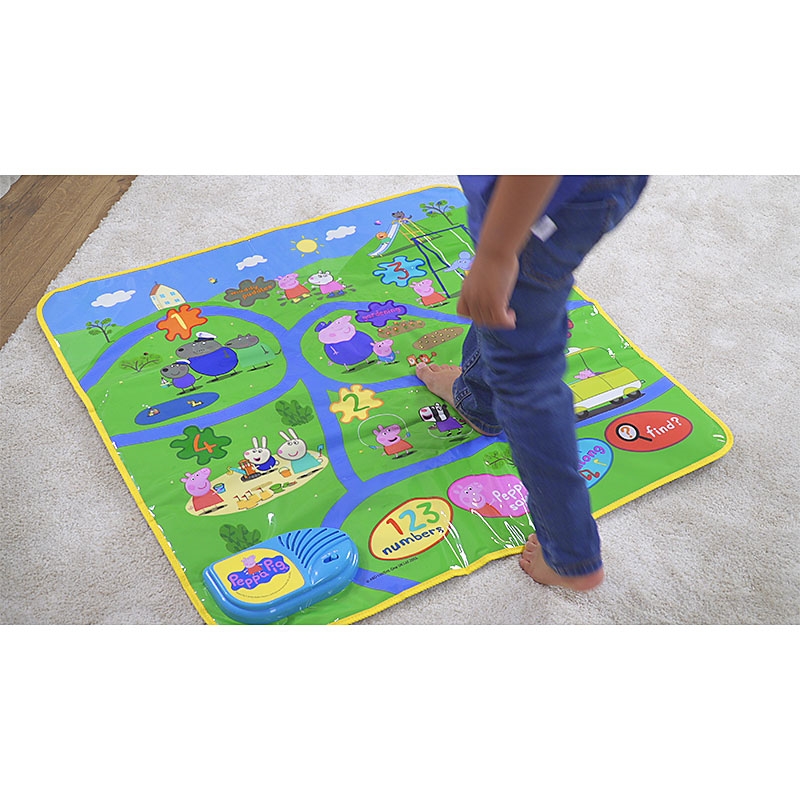 Peppa's Interactive Playmat  Boy Stood on Mat