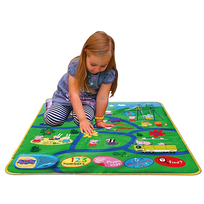 Peppa's Interactive Playmat - Young Girl Learning