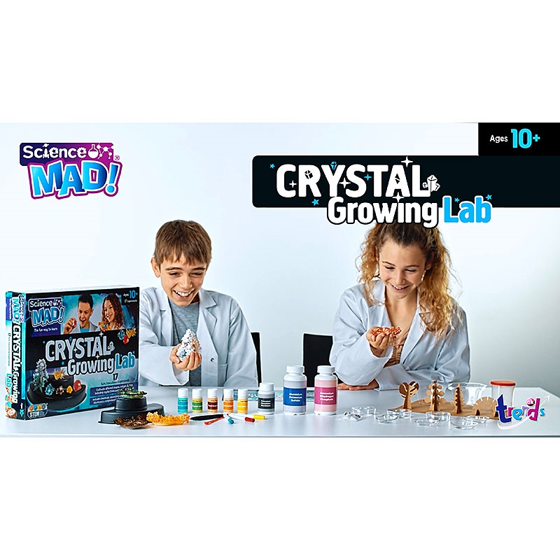Science Mad Crystal Growing Lab for Ages 10+
