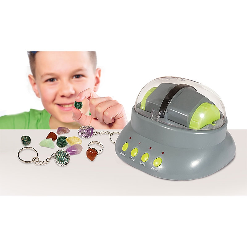 Science Mad Rock Tumbler - Boy with Product