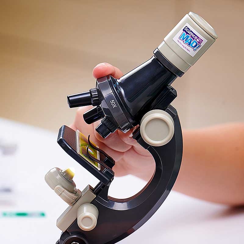 Science Mad 100x Microscope - Child using Microscope