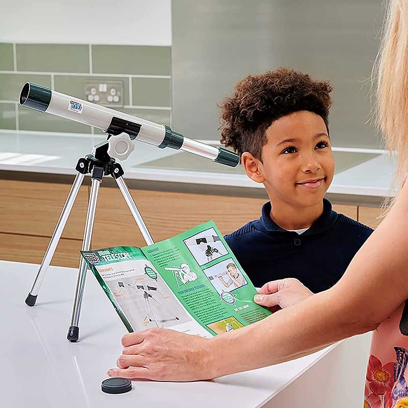 Science Mad 30mm Telescope - Parent and Child Reading Instructions