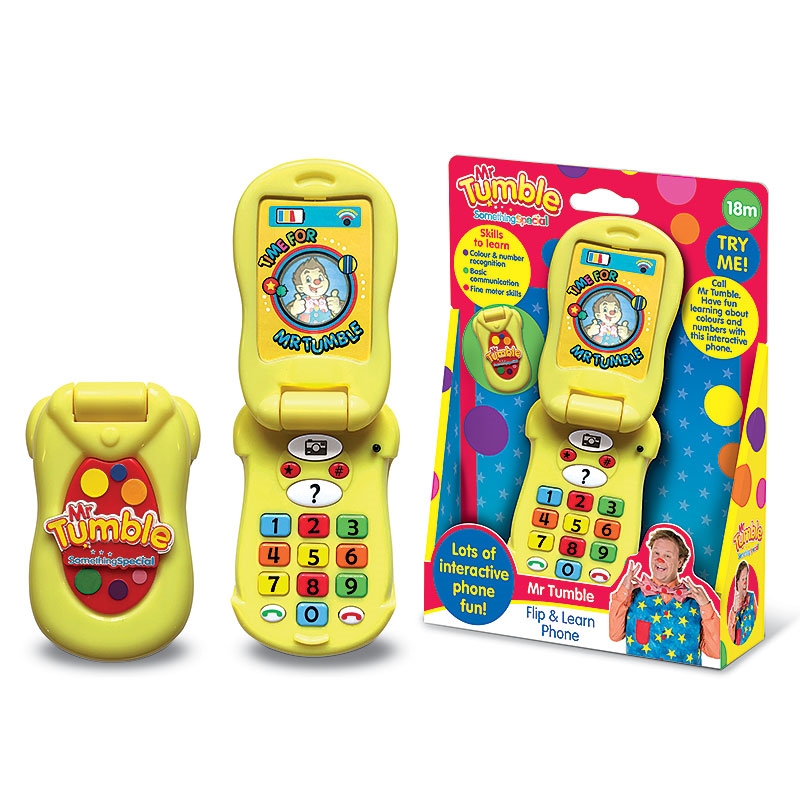 Mr Tumble Something Special Flip & Learn Phone Product and Pack