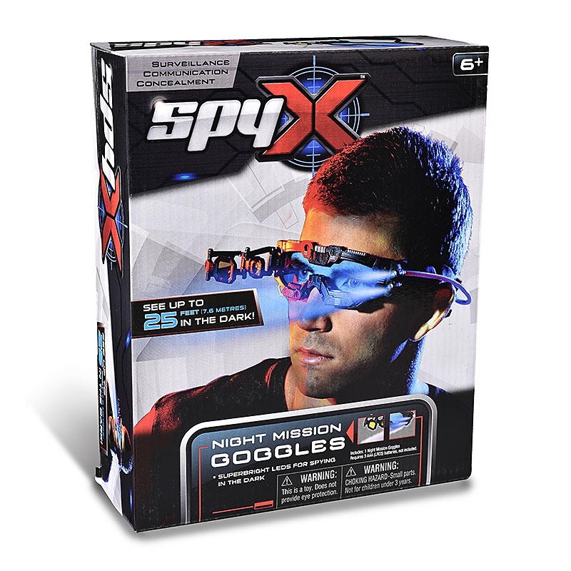 SpyX Night Mission Goggles Pack