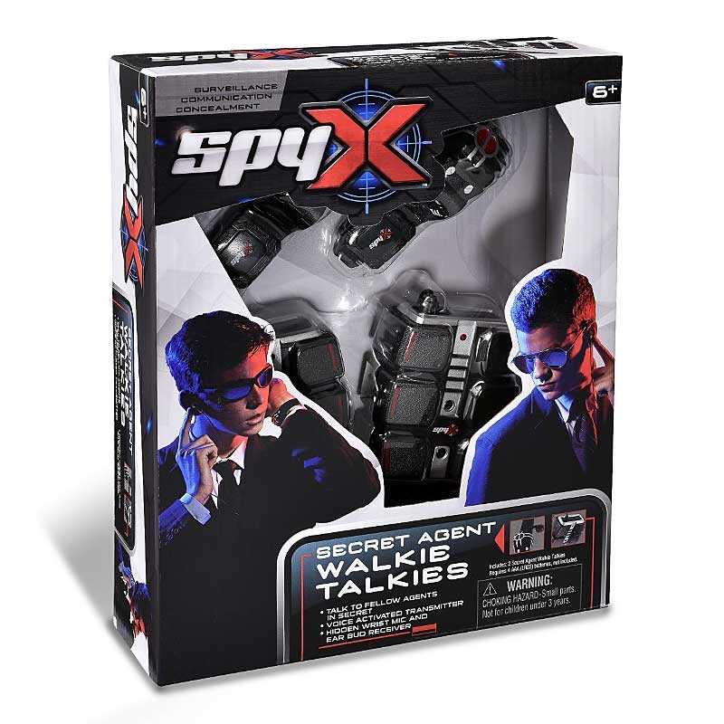 SpyX Secret Agent Walkie Talkies Pack