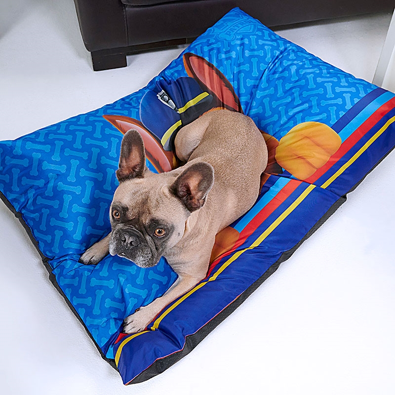 PAW Patrol Flat Style Pet Cushion Medium Dog Laid Down