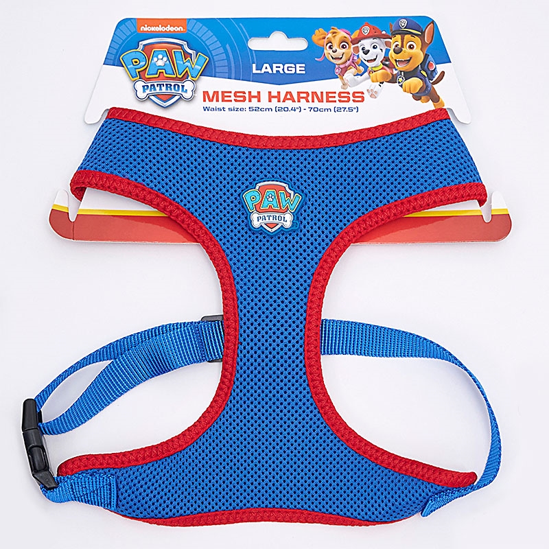 PAW Patrol Mesh Fabric Pet Harness Large Front