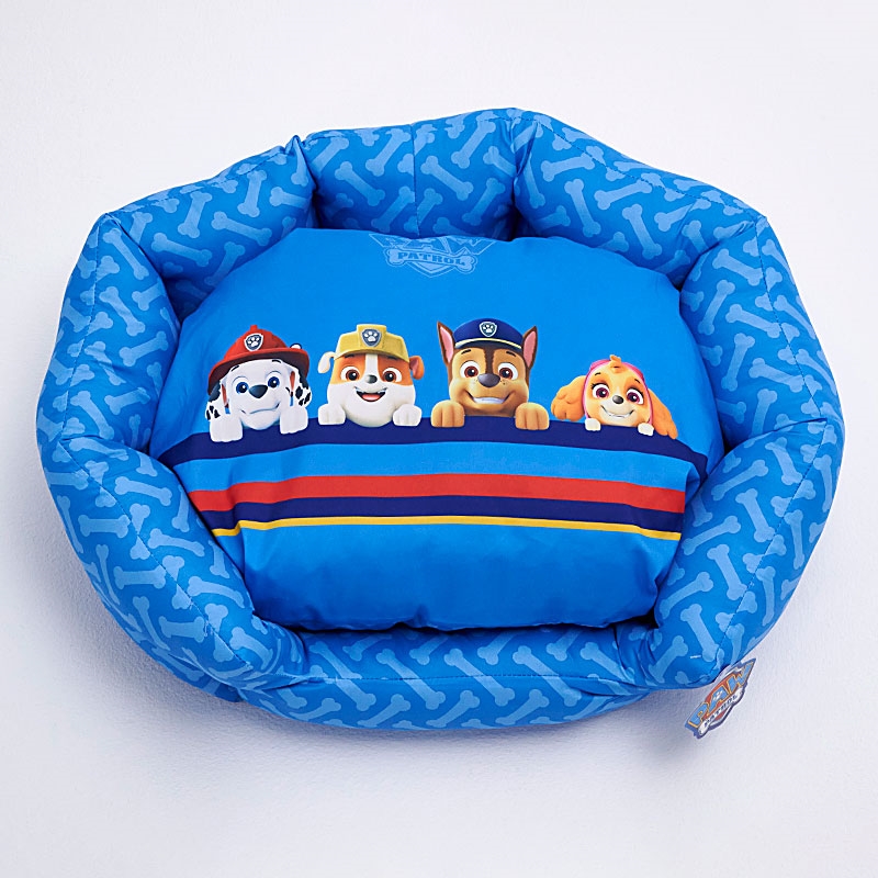 PAW Patrol High Sided Pet Bed Small Above View