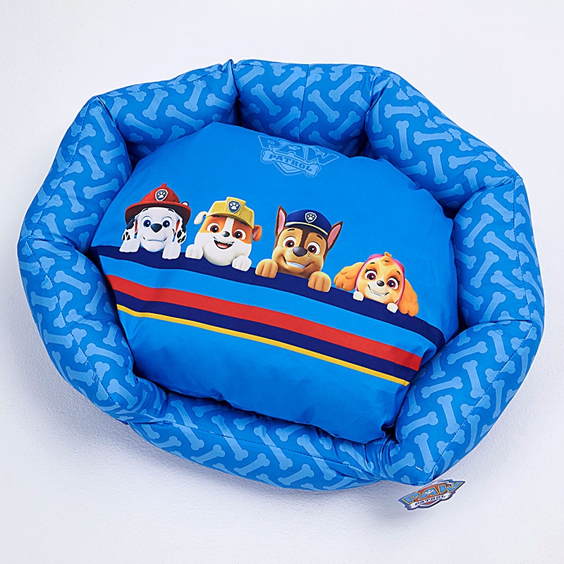 PAW Patrol High Sided Pet Bed Small Angled View